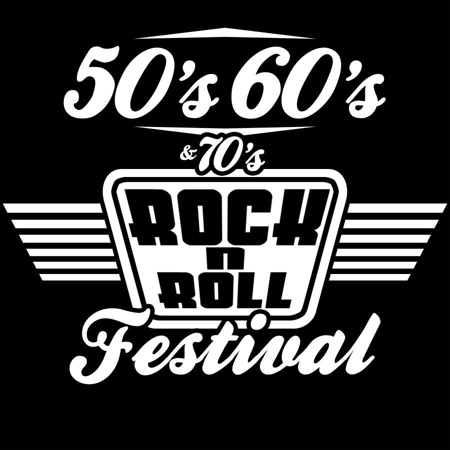50's 60's 70's Rock n Roll Music Festival logo